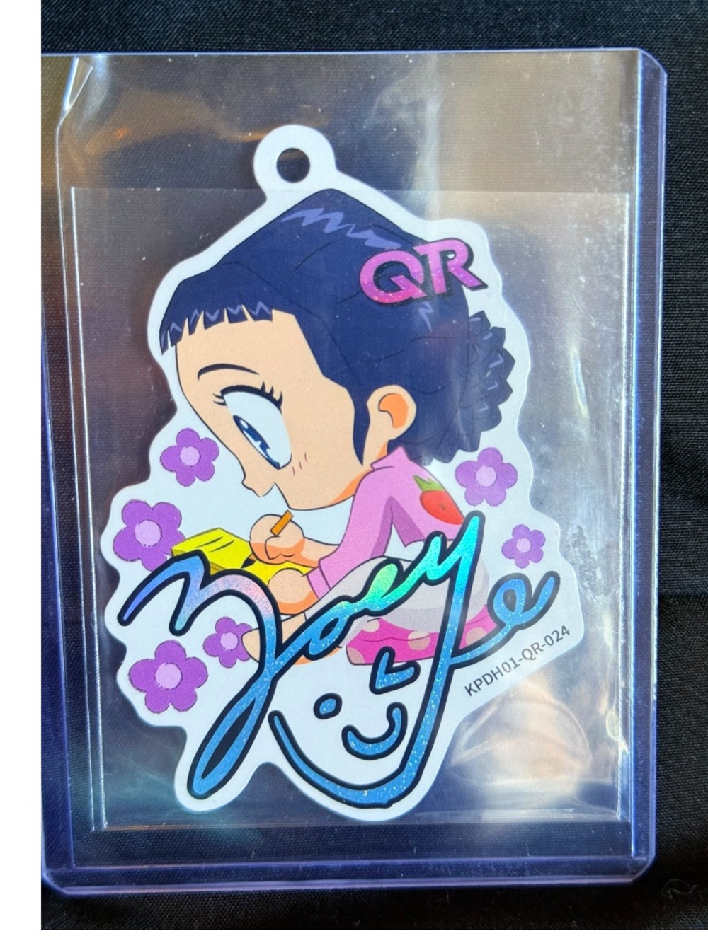 2026 Kayou KPop Demon Hunters Zoey QR KPDH01-QR-024 Charm Card Holo Rare